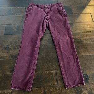 Maroon Mens Pants Size 32x30